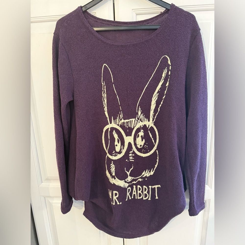 Light Purple Mr. Rabbit Sweater S